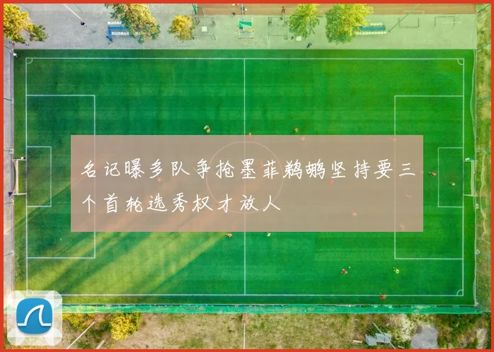 名记曝多队争抢墨菲鹈鹕坚持要三个首轮选秀权才放人